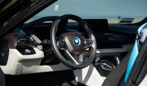 BMW I8 white аренда в Майами