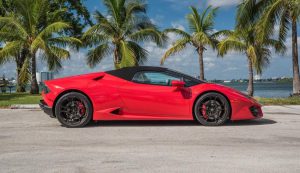Lamborghini huracan Spyder Красный 2018 аренда в Майами